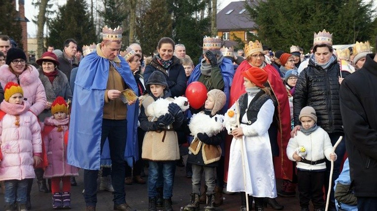 Gołymin. Orszak Trzech Króli