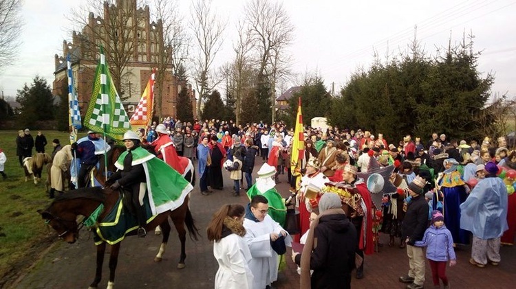 Gołymin. Orszak Trzech Króli