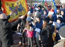 Orszakowi w Gostyninie przygrywała orkiestra