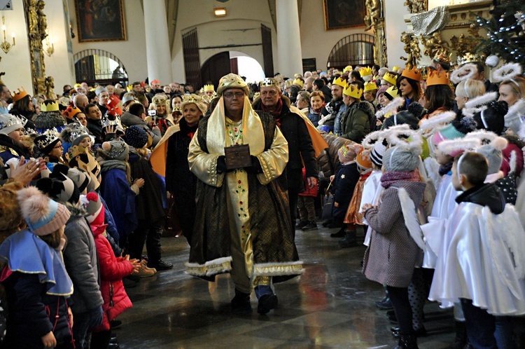 Pułtusk. Orszak Trzech Króli