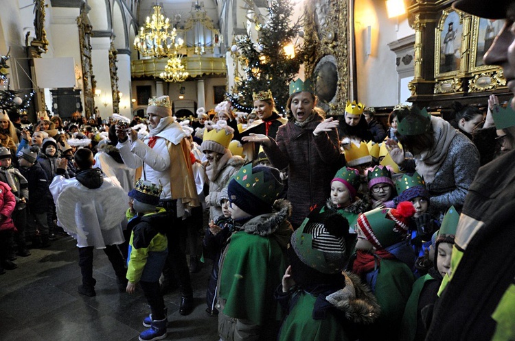 Pułtusk. Orszak Trzech Króli