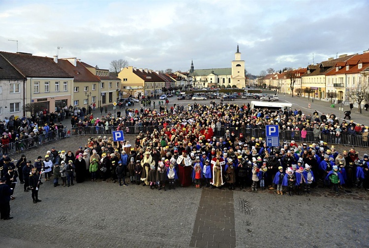 Pułtusk. Orszak Trzech Króli