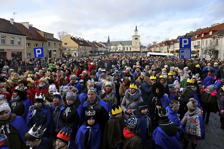 Pułtusk. Orszak Trzech Króli