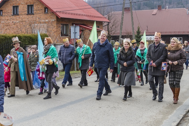 Orszak Trzech Króli w Międzybrodziu Żywieckim - 2018