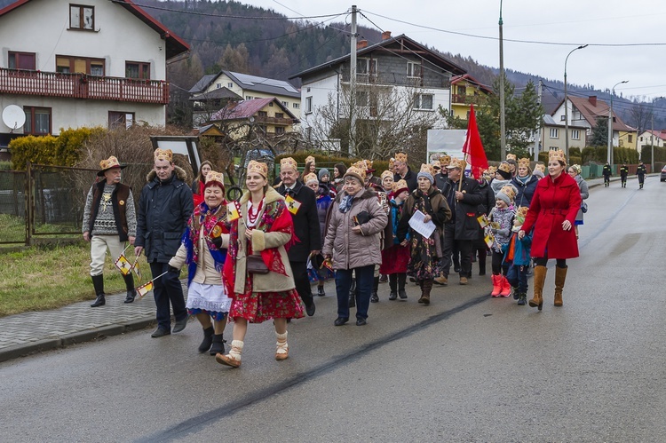 Orszak Trzech Króli w Międzybrodziu Żywieckim - 2018