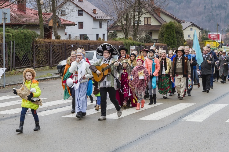 Orszak Trzech Króli w Międzybrodziu Żywieckim - 2018