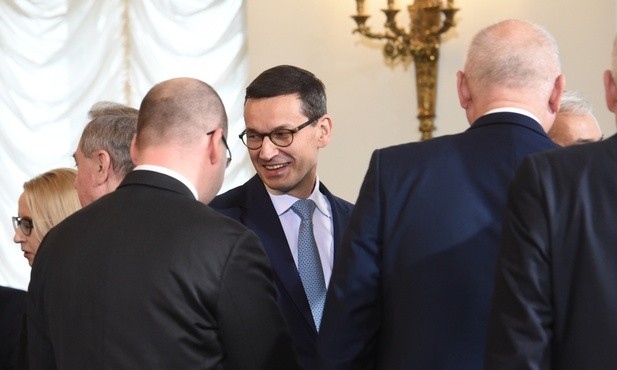 Morawiecki na zaprzysiężeniu nowych ministrów: Do roboty