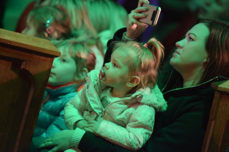 Koncert kolęd Diakonii Effatha w Strzegomiu.