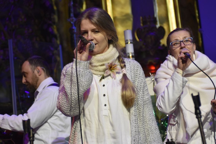 Koncert kolęd Diakonii Effatha w Strzegomiu.