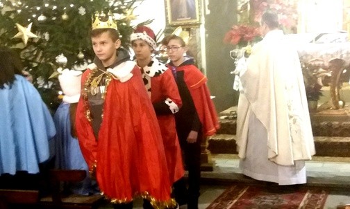 Jasełka na Pasterce o północy