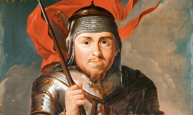 Jan Bogumił Jacobi, „Władysław Łokietek”, kopia obrazu Marcello Baciarellego z Zamku Królewskiego w Warszawie.