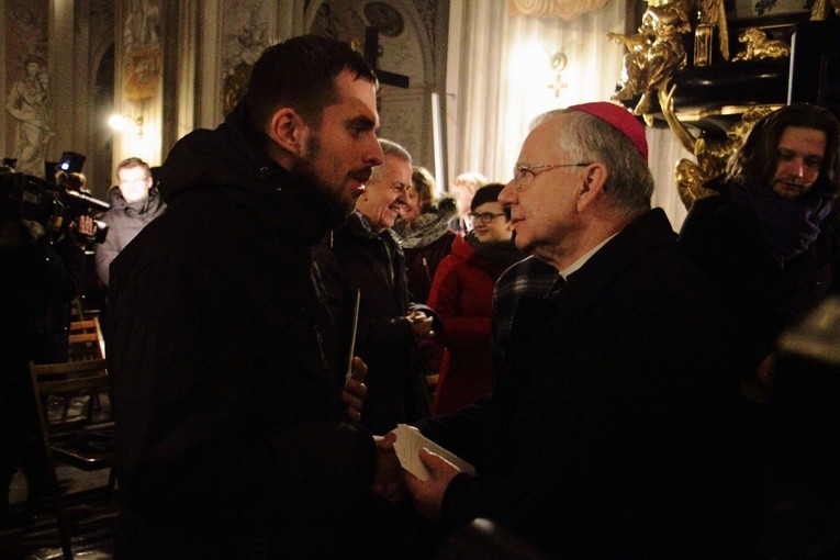 Opłatek studentów z metropolitą krakowskim 2018