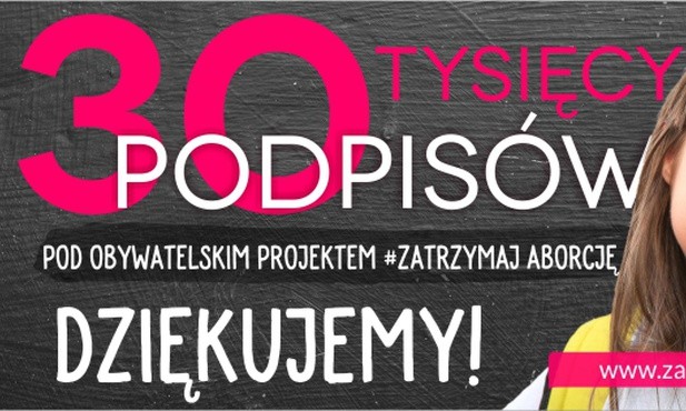 Projekt "Zatrzymaj aborcję" skierowany do komisji sejmowej