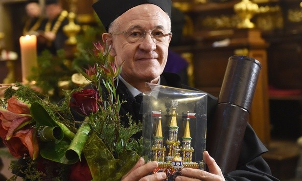 Remi Brague otrzymał doktorat honoris causa UPJPII