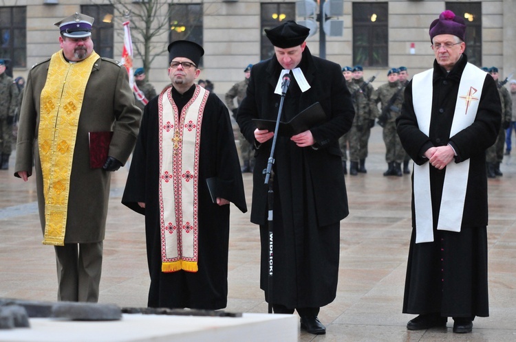 Uroczystości odsłonięcia pomnika Nieznanego Żołnierza w Lublinie