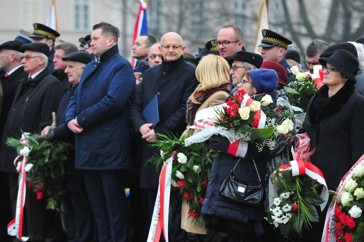 Uroczystości odsłonięcia pomnika Nieznanego Żołnierza w Lublinie