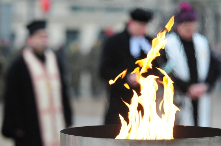 Uroczystości odsłonięcia pomnika Nieznanego Żołnierza w Lublinie