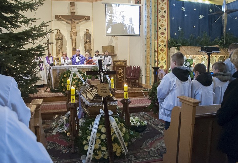 Pogrzeb kapłana