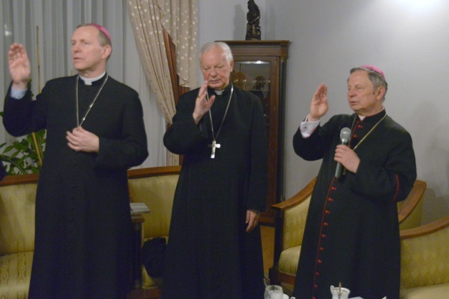 Kolędowanie u bp. Henryka Tomasika