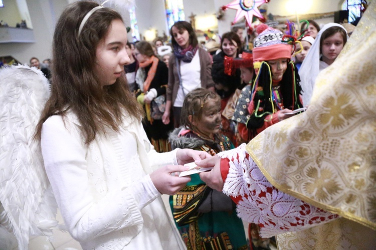 Kolędnicy misyjni w Tylmanowej