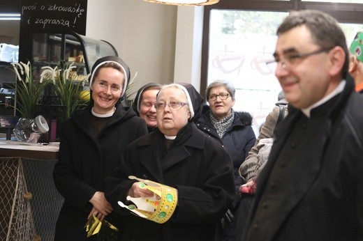 Otwarcie parafialnej kawiarni "Przystań" w Żywcu
