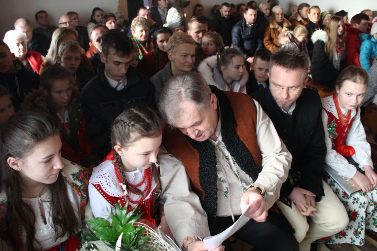 Uroczystość w kaplicy na Jamnem