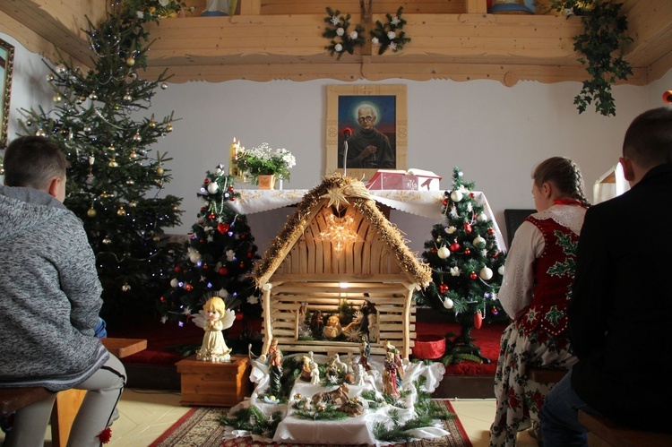 Uroczystość w kaplicy na Jamnem