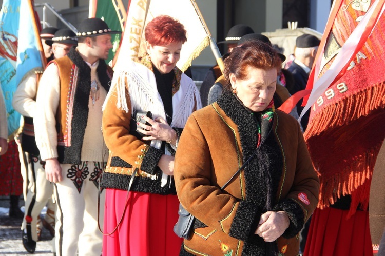 Opłatek górali w Ochotnicy Górnej