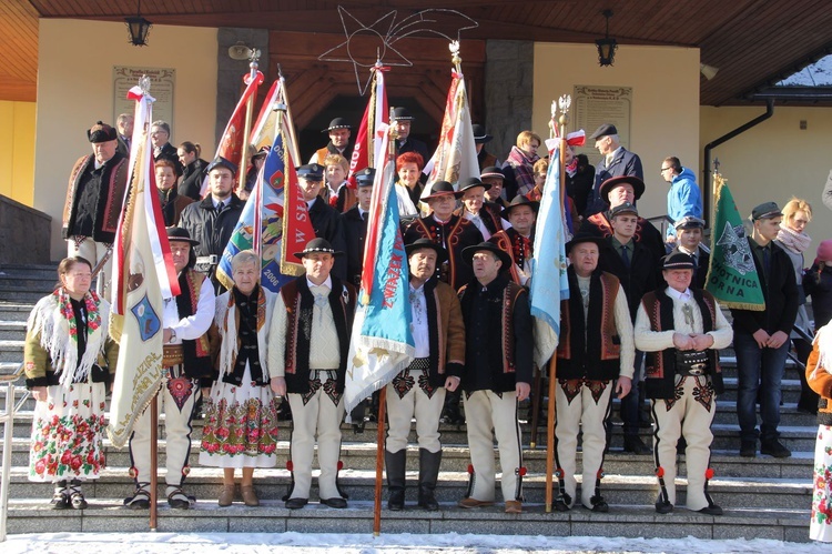 Opłatek górali w Ochotnicy Górnej