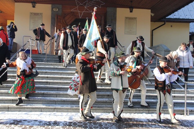 Opłatek górali w Ochotnicy Górnej