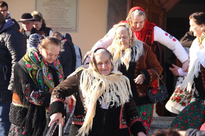 Opłatek górali w Ochotnicy Górnej