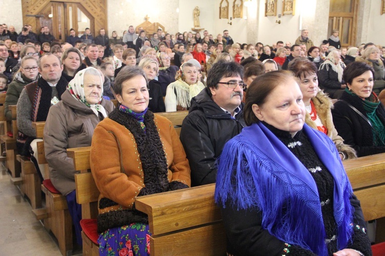 Opłatek górali w Ochotnicy Górnej