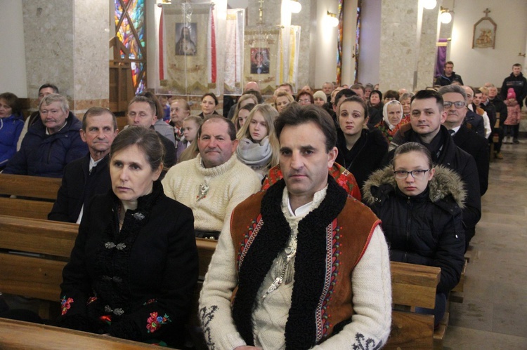 Opłatek górali w Ochotnicy Górnej