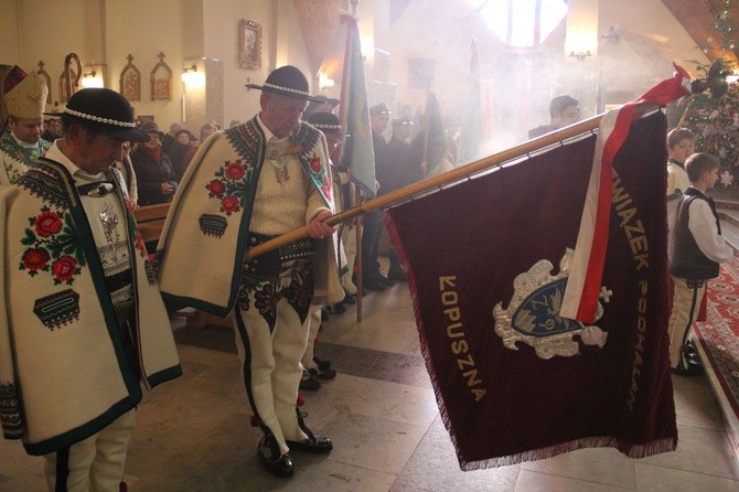 Opłatek górali w Ochotnicy Górnej