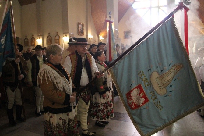 Opłatek górali w Ochotnicy Górnej