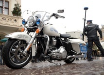 Policjanci na Harleyu