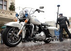 Policjanci na Harleyu