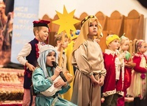 ▲	Pierwsze miejsce w swojej kategorii wiekowej zajęły dzieci z przedszkola „Krasnal” w Kętrzynie.