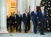 Zaprzysiężenie nowych ministrów odbyło się w Pałacu Prezydenckim 9 stycznia.