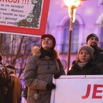 Obrońcy życia pikietowali na placu Chrobrego w Bielsku-Białej