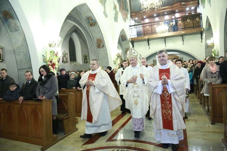 Poświęcenie organów w Lubczy