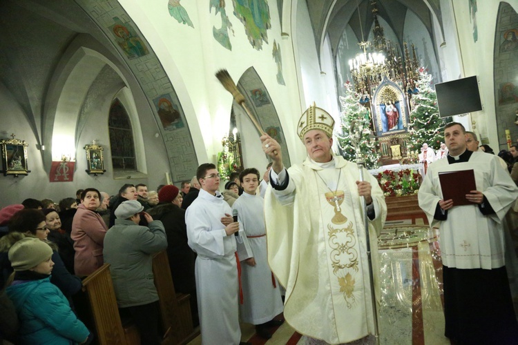 Poświęcenie organów w Lubczy