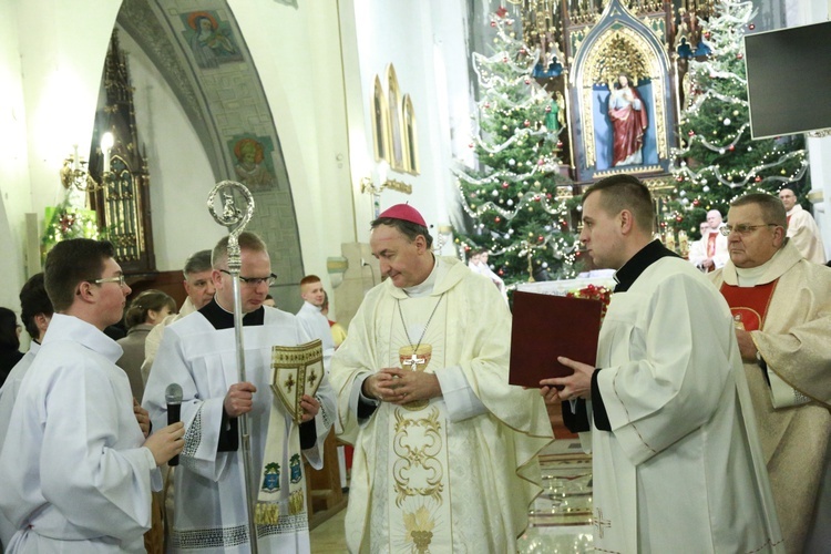 Poświęcenie organów w Lubczy