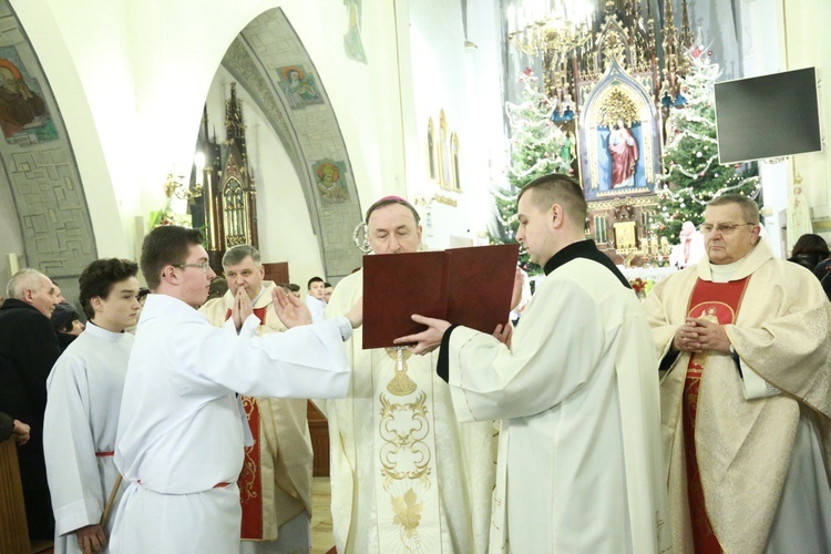 Poświęcenie organów w Lubczy