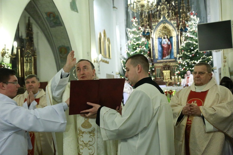 Poświęcenie organów w Lubczy