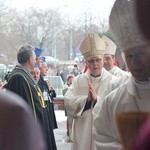 Ingres bp. Romualda Kamińskiego do praskiej katedry