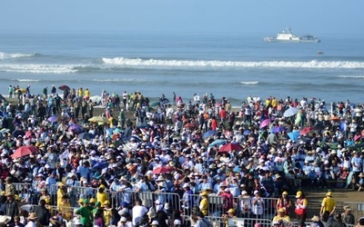 Nadmorski bulwar Huanchaco w Trujillo