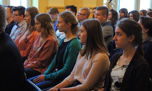 Publiczność debaty poświęconej liberalizmowi i sprawiedliwości