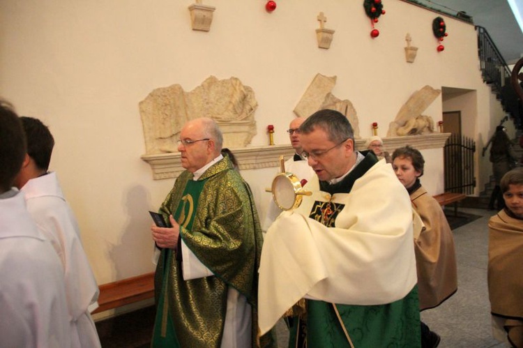 Poświęcenie ołtarza adoracji Najświętszego Sakramentu w Zielonej Górze