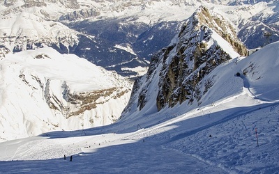 Turyści zablokowani w Dolomitach